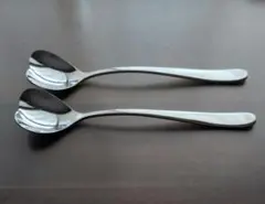 ALESSI スプーン 2本セット ハート型 biglove アイスクリームのサムネイル
