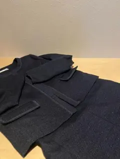 index ラメ入りスカートセットアップ　オンワード　卒業式　入学式スーツ