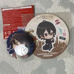 あんスタ 7周年 缶バッジ コースター コラボカフェ 朔間零