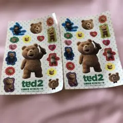 テッド2 シール 2シートセット