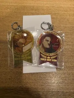 ホークス　エンデヴァー　ヒロアカ　原画展アクリルキーホルダーコレクション