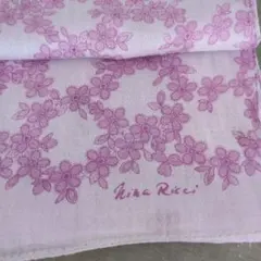Nina Ricci 桜柄スカーフ 薄紫のサムネイル