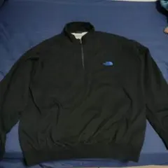 THE NORTH FACE ハーフジップ スウェット ブラック XL