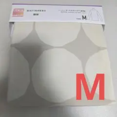 ユニクロ　マリメッコ　ヒートテックタートルネックT ライトグレー Mサイズ