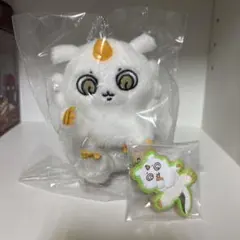 ちいかわ あのこ ぬいぐるみ マスコット ＋ クッキーチャームコット