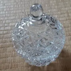 天賞堂ガラスキャニスター　　　　　　　　キャンディポット　小物入れ　(未使用品)