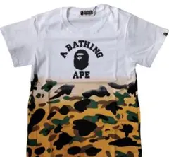 A BATHING APE Tシャツ カモフラージュ柄 XLのサムネイル