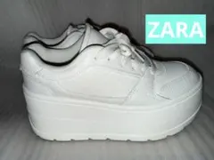 h*o様 ZARA プラットフォームスニーカー 35