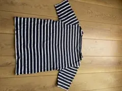 【値下げ】Saint James ネイビーホワイト半袖Tシャツ XXSのサムネイル