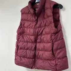 UNIQLO ネイビー ウルトラライトダウンベスト M