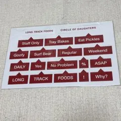 DAILY LONG TRACK FOODS マグネット 未開封 新品