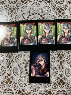 あくねこ 悪魔執事と黒い猫 夏の思い出チェキ風カード シロ