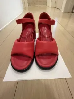 ECCO レッド ストラップサンダルのサムネイル