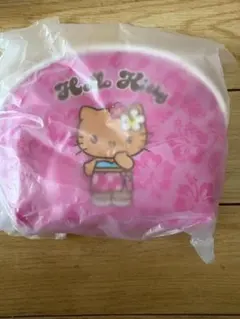 サンリオ　トコナツ　バケーション　日焼けキティ　ポーチ　ハイビスカス