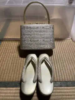 和装用バッグと草履のセット