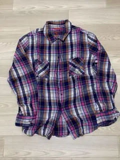 【送料無料】下北沢古着 チェックシャツ【即購入OK】