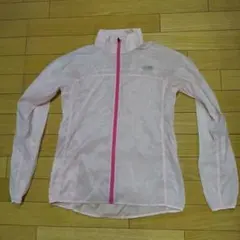 美品　ノースフェイス トレラン　登山　レディースM　超軽量　ウィンドシェル