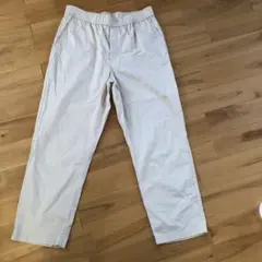 ユニクロ UNIQLO コットンリラックスアンクルパンツ Lサイズ