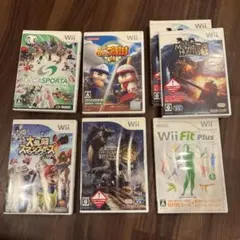 Wiiソフト6本セット　中古良品　お得！