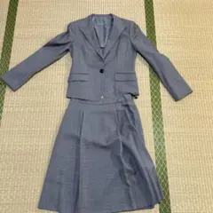グレー スカートスーツ 上下セット