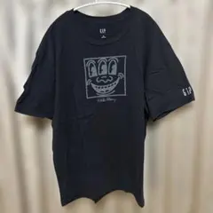 GAP Keith Haring Tシャツ ブラック XL
