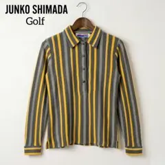 JUNKO SHIMADA Golf ジュンコシマダ 綿100% 長袖ポロシャツのサムネイル