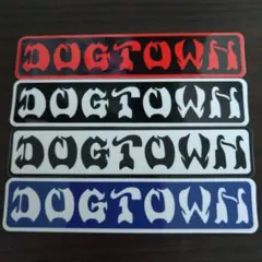 (縦2.1cm横10.2cm)Dogtown ドッグタウン ステッカー