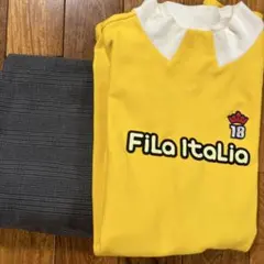 おこちゃん様Fila イエローポロシャツ パンツセット