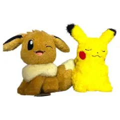 ポケモン　 イーブイ ピカチュウ ぬいぐるみ タグ付き　美品