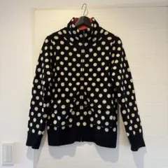 古着 ドット 短丈 ニット ジャケット コムデギャルソン ttt 水玉 古着 ドット 短丈 ニット ジャケット コムデギャルソン ttt 水玉