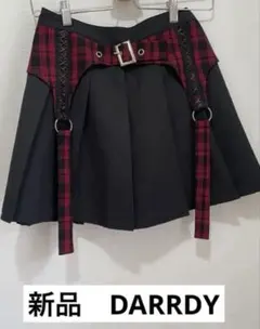 新品　DARRDY ガーターベルト　ミニスカート　ダーディー　スピンズ