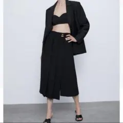 ZARA ラップバミューダパンツ Lサイズ