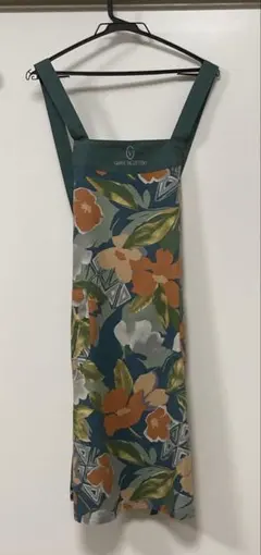 GIANNI VALENTINO フラワーパターンエプロン