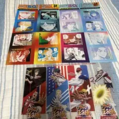 【新品 未開封】ジャンプスクエア クリアしおり、クリアカード 極楽街 テニプリ等