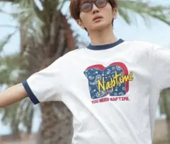 【さとムックちゃん様専用】Naptime リンガーTSHIRTS-OATMEAL