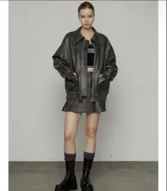 EMODA ヴィンテージライクオーバーブルゾンセットアップ（セット販売）