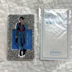 【アクスタ、ケース、袋セット】目黒蓮　SnowMan アクスタ　第3弾