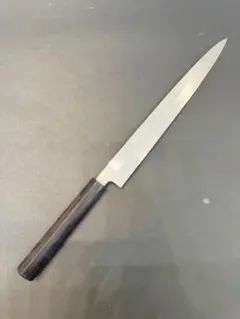 切付型和式牛刀 ステンレス 7寸 21cm 研ぎ済み 反り加工 紫檀柄 - メルカリ