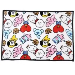 BTS BT21 総柄 ブランケット