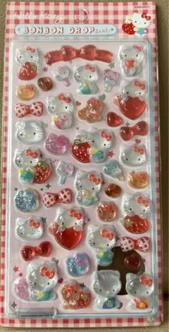 I*a様 ハローキティ ボンボンドロップシール