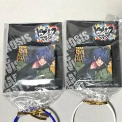 【2個セット】 ヒプマイ 有栖川帝統 セガ限定 スクエア缶バッジ プライズ