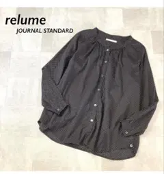 JOURNAL STANDARD relume ドット柄ブラウス