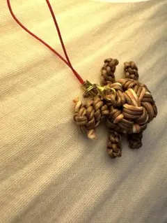 ハンドメイド 亀 ストラップ