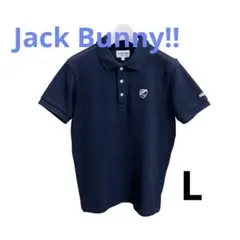 月末セール中！美品】Jack Bunnyジャックバニー メンスゴルフ シャツ L
