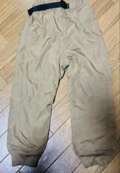 GU ベージュ ナイロンパンツ 100cm