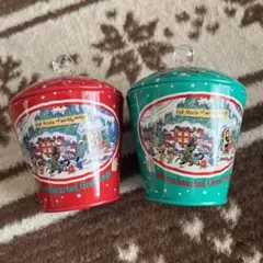 ディズニー ミッキー クリスマス空き缶セット
