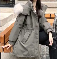 新品未使用☆ 冬 中綿ジャケット ウィンタースポーツルック アウトドア　グレー