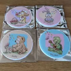 ディズニーシー　ダッフィーアンドフレンズ　コースター4枚セット