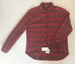 新品　日本製チェックシャツ