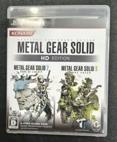 【値下げ】METAL GEAR SOLID HD EDITION 　PS3ソフト